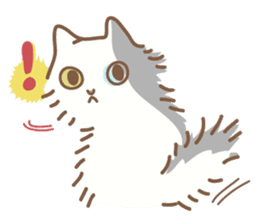 Kati The Emotional Cat sticker #2846065