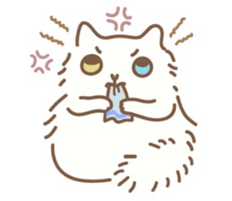 Kati The Emotional Cat sticker #2846070