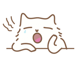 Kati The Emotional Cat sticker #2846071