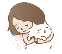 Kati The Emotional Cat sticker #2846082