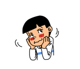 Japanese comic style sticker #2846418