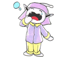 Ailey Is A Little Alien sticker #2846565