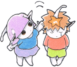 Ailey Is A Little Alien sticker #2846569