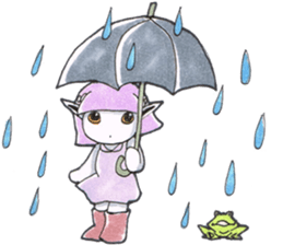 Ailey Is A Little Alien sticker #2846591