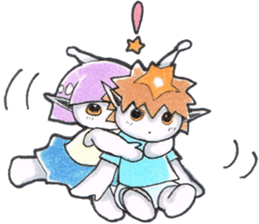 Ailey Is A Little Alien sticker #2846595