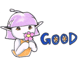 Ailey Is A Little Alien sticker #2846601