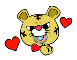 Baby tiger sticker #2847181