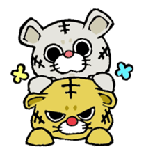 Baby tiger sticker #2847188