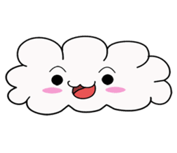 Cute Cloud sticker #2847408