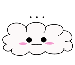 Cute Cloud sticker #2847414