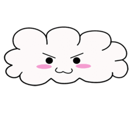 Cute Cloud sticker #2847421