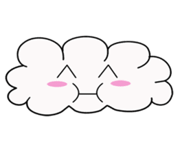 Cute Cloud sticker #2847432