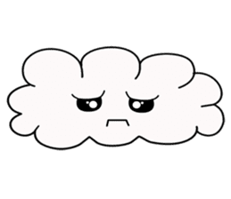 Cute Cloud sticker #2847436