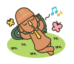 Matryoshka girl sticker #2847701