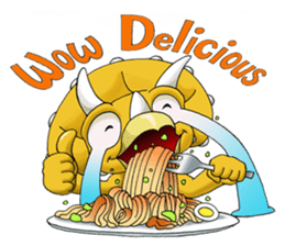 Q Dinosaur Family-English version sticker #2847726