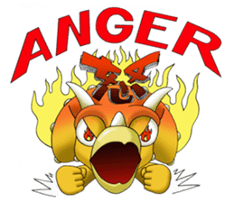 Q Dinosaur Family-English version sticker #2847729