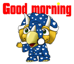 Q Dinosaur Family-English version sticker #2847752