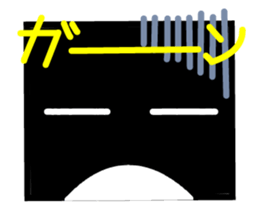 Fairy of strange square face sticker #2847765