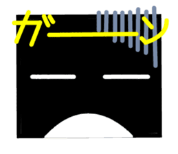 Fairy of strange square face sticker #2847765