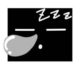 Fairy of strange square face sticker #2847770