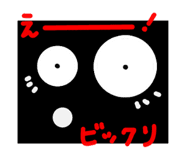 Fairy of strange square face sticker #2847779