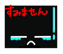 Fairy of strange square face sticker #2847780