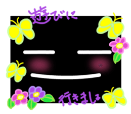 Fairy of strange square face sticker #2847787