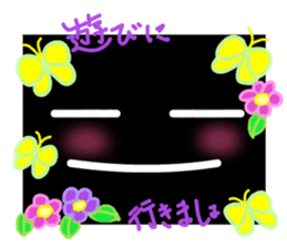 Fairy of strange square face sticker #2847787