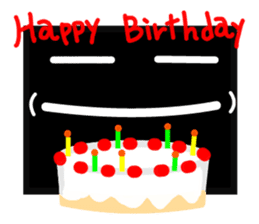 Fairy of strange square face sticker #2847793