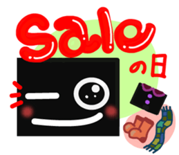 Fairy of strange square face sticker #2847799