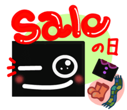 Fairy of strange square face sticker #2847799