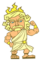Awkward Zeus sticker #2847843