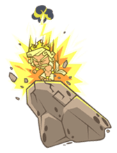 Awkward Zeus sticker #2847849