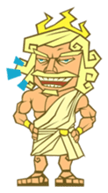 Awkward Zeus sticker #2847855