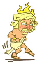 Awkward Zeus sticker #2847862
