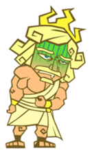Awkward Zeus sticker #2847865