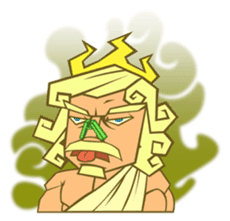 Awkward Zeus sticker #2847866