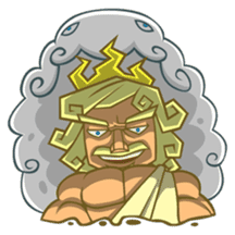 Awkward Zeus sticker #2847868