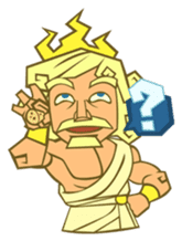 Awkward Zeus sticker #2847875