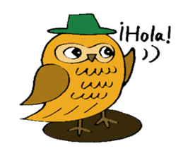 HAPPY OWL sticker #2848163