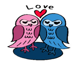 HAPPY OWL sticker #2848166