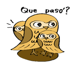 HAPPY OWL sticker #2848167