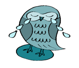 HAPPY OWL sticker #2848176