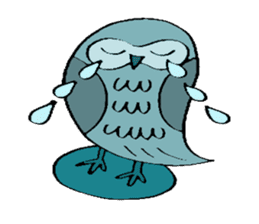 HAPPY OWL sticker #2848176