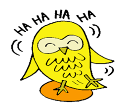 HAPPY OWL sticker #2848177