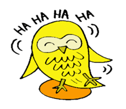 HAPPY OWL sticker #2848177