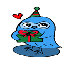 HAPPY OWL sticker #2848193