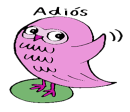 HAPPY OWL sticker #2848195