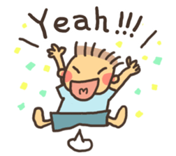 Primary school children(English version) sticker #2848378