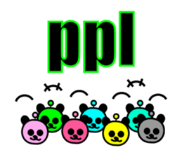 FOR WORLDWIDE FRIENDS. (GREEN PAN) sticker #2848689